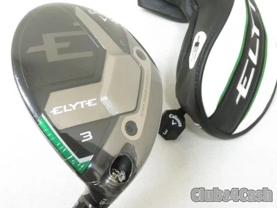 Callaway Elyte Fairway 15° 3 Wood Denali Charcoal 60g 6.0 Stiff Flex +Cover NEW - Image 1 of 4