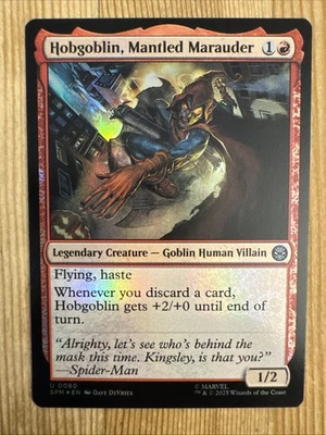 Hobgoblin, Mantled Marauder - Foil - SPM - MTG - EN - NM - 0080 - Image 1 of 2