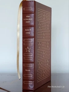 Easton Press The Longest Day June 6th, 1944 FINE Cornelius Ryan Leather WWII - Picture 1 of 15