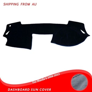 Suede Washable Dashboard Sun Cover For Mazda 6 M6 Ruyi 2008-2012 NoSlip Dash Mat - Picture 1 of 12