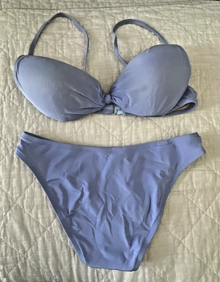 Traje de baño Studio La Perla lila 2 piezas talla 44 Foto 1 de 4