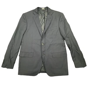 Piattelli Blazer Mens 42R Navy Wool Sport Coat 2 Button Suit Jacket Reda 110's - Picture 1 of 10