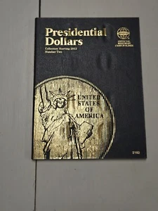 Album Folder WHITMAN Dollaro Presidenziale Numero 2 Volume Due 2012-2017 #2182 - Foto 1 di 7