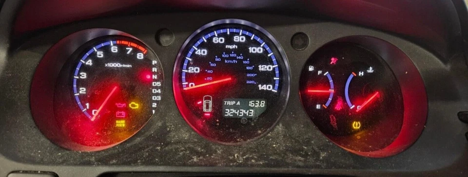 2004 2005 2006 Acura Mdx Instrument Cluster Speedometer Gauge 78100S3VA31 - Image 1 of 4