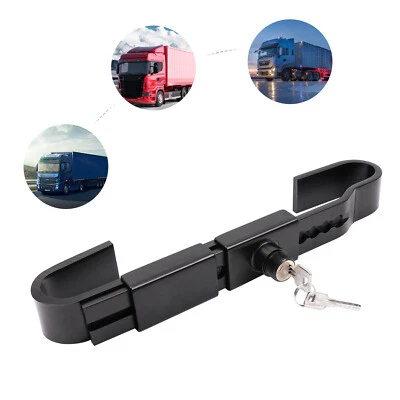 Shipping Container Lock Adjustable Steel Heavy Duty Cargo Door Lock with 2 Keys - Image 1 of 4