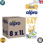 Alpro Oat Plant-Based Long Life Drink, Vegan & Dairy Free, 1L x 8count