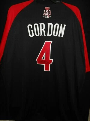 ALEX GORDON SIGNED 2015 ALL STAR JERSEY AUTH. MAJESTIC -KANSAS CITY ROYALS-RARE! - Image 1 of 4