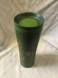 Starbucks 2010 Green Reduce Reuse Recycle Travel Coffee Mug Tumbler 20 oz - Picture 1 of 7
