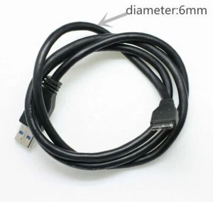 3ft USB 3.0 Cable for WD Elements My Passport Ultra Portable External Hard Drive - Picture 1 of 5