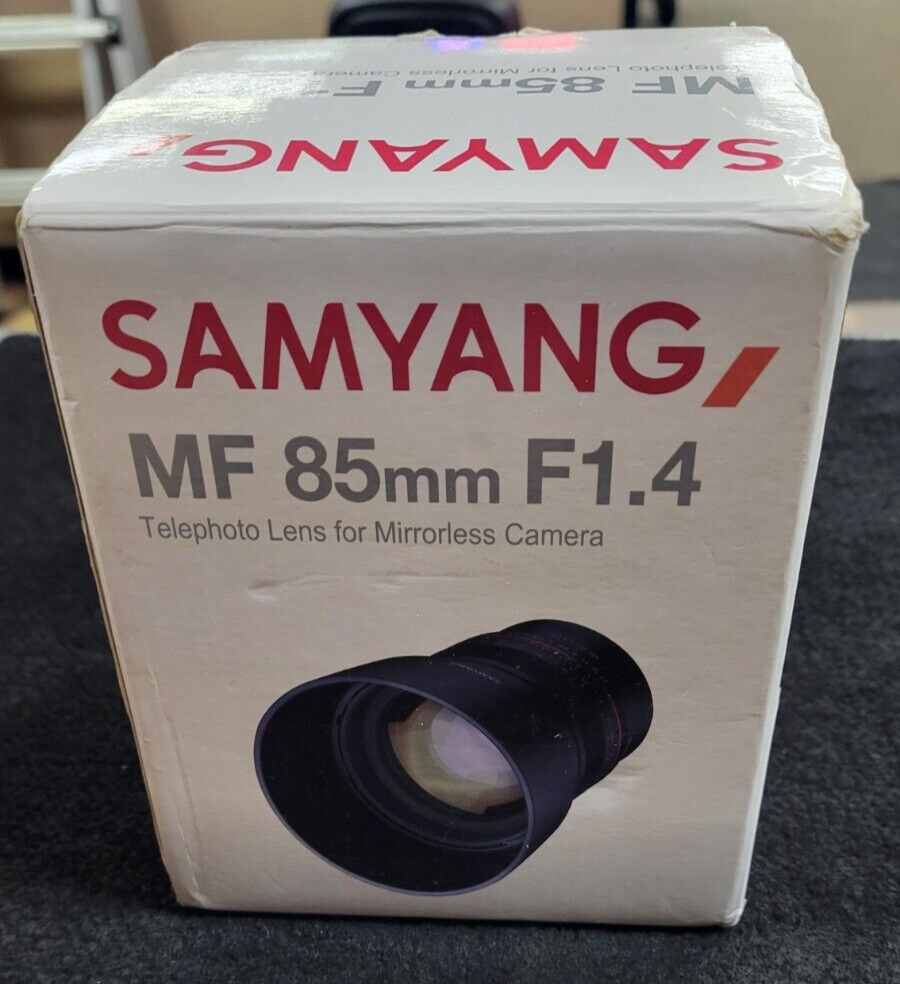 Samyang f/1.4 Camera Lenses 85mm Focal for sale | eBay Samyang f/1.4 Camera Lenses 85mm Focal for sale | eBay