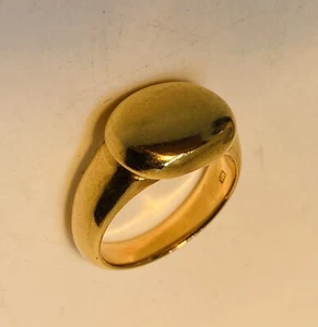 Massiver 585 Gold Ring 14k 11,8Gramm Ringweite 55 - Bild 1 von 7