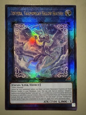 YUGIOH ZEBUFERA VAALMONICAN HALLOW HEATHEN ASIA ENGLISH CR04 ULTIMATE RARE - Image 1 of 3