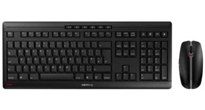 CHERRY STREAM Desktop Wireless Keyboard & Mouse Set, Black - JD-8500GB-2 - Image 1 of 3
