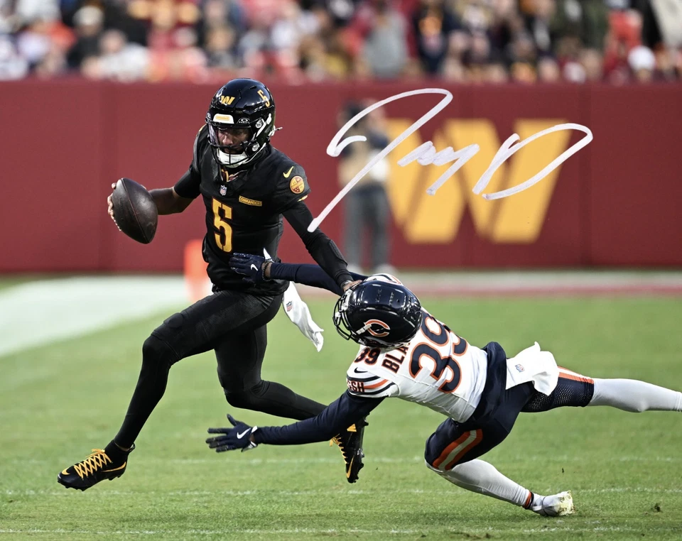 Jayden Daniels Washington Commanders Signed 8x10 Photo Picture *REPRINT* - Image 1 of 1