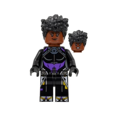 LEGO minifigure Shuri sh0843 wakanda forever Nuova marvel super heroes new - Immagine 1 di 3