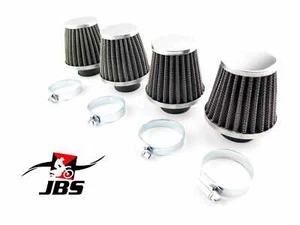 YAMAHA FJ1100 84-85 JBS PERFORMANCE 54mm CHROME POD AIR FILTER CLEANER SET OF 4 - Picture 1 of 3