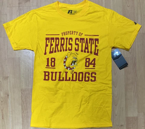 NCAA Ferris State Bulldogs Men’s Small Shirt Cover