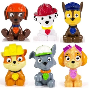 PAW PATROL Mini Figures Set Gift Pack Toys Marshall Rubble Chase Skye Zuma Rocky - Picture 1 of 9