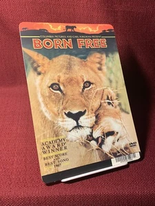BLOCKBUSTER Movie Backer Card 5.5" x 8" Mini Poster Art BORN FREE - Imagen 1 de 2