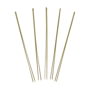 Bamboo Double Prong Stick Skewer Picks - Skinny - Picture 1 of 12