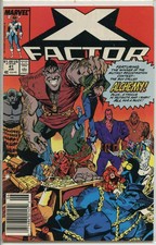 X-Factor 1986 series # 41 UPC code very fine comic book