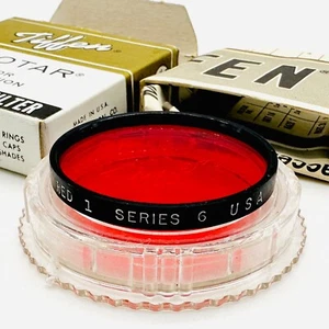 MINT NOS Tiffen Series 6 25A (Red 1) PHOTAR Glass Filter with Case and Insert - Picture 1 of 5