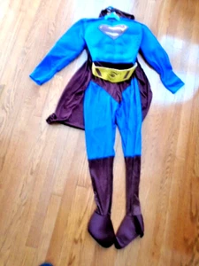 Superman- Adult Costume With Cape -Size : L (10-12) Rubies COSTUME Company - Picture 1 of 6