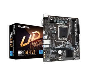 Gigabyte H610M H V2 DDR5 Motherboard VGA HDMI LGA 1700 Micro ATX 3 Years - Picture 1 of 4