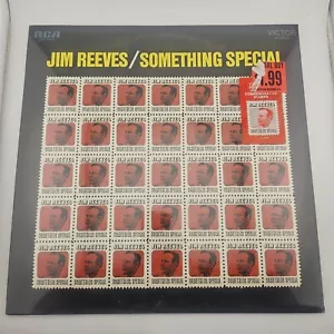 Sealed Jim Reeves Something Special Vinyl With Commerative Stamps LSP-4528 NOS - Picture 1 of 11