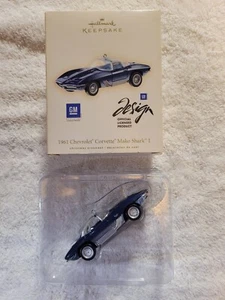 Hallmark Keepsake ~ 1961 Chevrolet Corvette Mako Shark ~ GM Official ~ 2007 - Picture 1 of 12