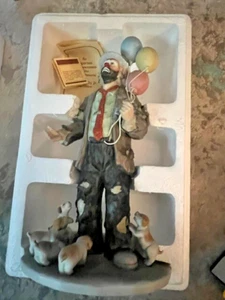 EMMETT KELLY JR EDICIÓN LIMITADA PAYASO 9960 MIS COSAS FAVORITAS #7469/9500 firmado - Imagen 1 de 4