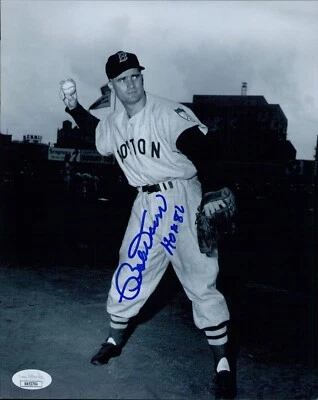 Bobby Doerr Boston Red Sox Signed 8x10 Matte Photo JSA Authenticated - Image 1 of 2
