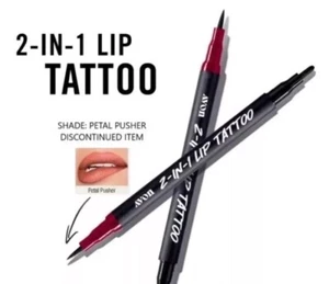 Avon Mark 2-in-1 Lip Tattoo Lip Line & Fill Duo *Petal Pusher* Discontinued Item - Picture 1 of 2