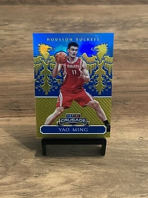 2014-15 Panini Crusade Excalibur 144 Yao Ming 090/149 Blue Parallel - Image 1 of 3
