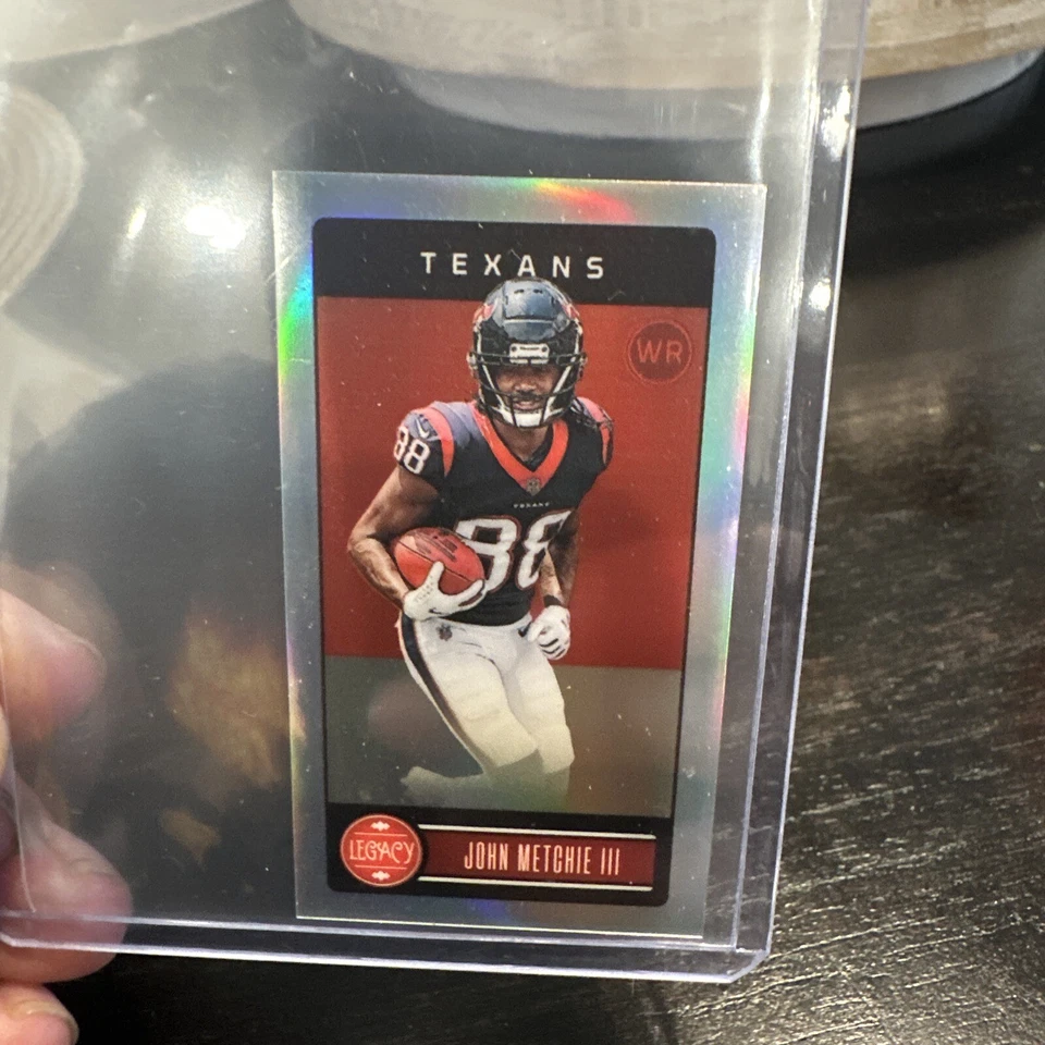 2023 Legacy John Metchie III #38 MINI Parallel Houston Texans Clean Mini 🏈 - Image 1 of 4