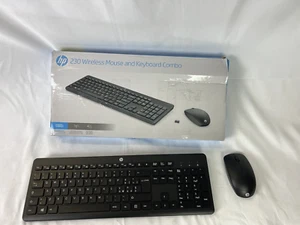 HP 230 Wireless-Maus und -Tastatur (kombiniert), Maus und Tastatur, schwarz - Bild 1 von 6