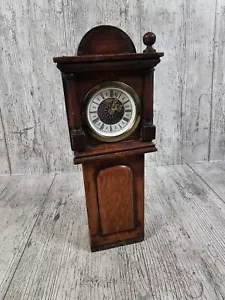 Antiguo Reloj Abuelo Miniatura Alemania Occidental - Imagen 1 de 10