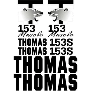 Thomas T153S Decals Stickers New Repro Decal Kit - Picture 1 of 1