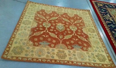 BROWN / TAUPE 6' X 6' SQ Back Stain Rug, Reduced Price 1172762606 AT315A-6SQ - Image 1 of 4