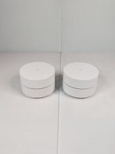 Google Mesh AC-1304 WiFi Router 2 Pack - Used/Working Tested (No Cables)