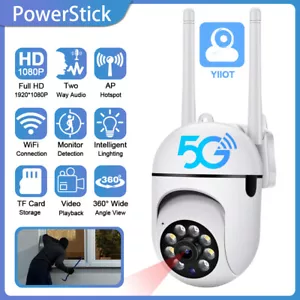 360° HD FUNK WLAN WIFI IP NETZWERK CAMERA Outdoor AUßEN ÜBERWACHUNGSKAMERA DHL - Bild 1 von 12