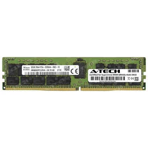 32GB DDR4 PC4-25600 RDIMM Supermicro MEM-DR432L-HL01-ER32 Equivalent Memory RAM - Picture 1 of 2