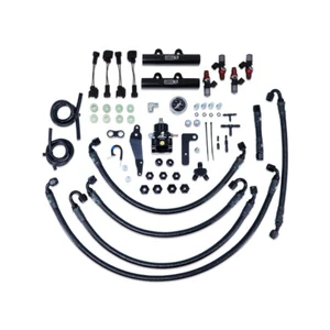 IAG PTFE Fuel System w/ID Injectors, FPR,IAG Fuel Rails for 08-14 WRX, 08-21 STi - Picture 1 of 9