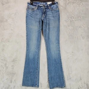 Vintage Gap 1969 Jeans Womens Size 4 Ultra Low Rise Slim Boot Cut Y2K Deadstock - Picture 1 of 17