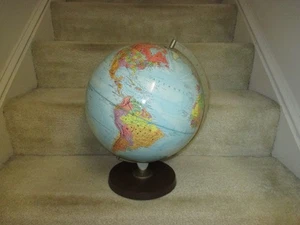Vintage Replogle Globus - Made In Chicago, USA, Top Zustand - Bild 1 von 5