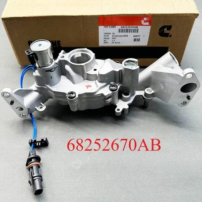 New Oil Pump & Solenoid Kit For 2011-18 Dodge Chrysler Jeep 3.6L 68252670AB Foto 1 de 4