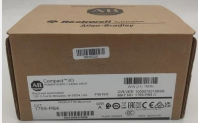 New Sealed Allen Bradley 1769-PB4 SER A CompactLogix DC 4A/2A Power Supply - Image 1 of 4