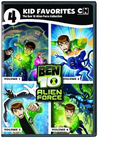 4 Kid Favorites Cartoon Network Classic Ben 10 Alien Force (DVD) (US IMPORT) - Picture 1 of 3