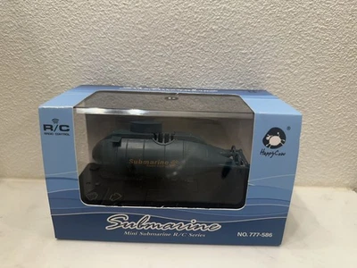 Mini RC Submarino Eléctrico Control Remoto Buceo, Modelo Escolar Niños Juguete Regalo Foto 1 de 4