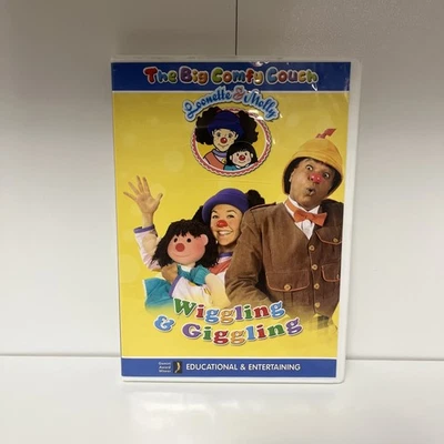 The Big Comfy Couch Wiggling & Giggling DVD Good Condition DVD Loonette & Molly - Image 1 of 4